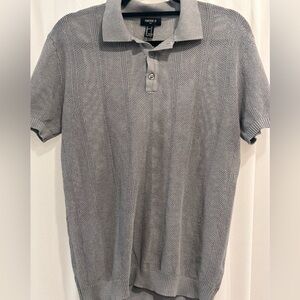 Men's Gray Polo Shirt